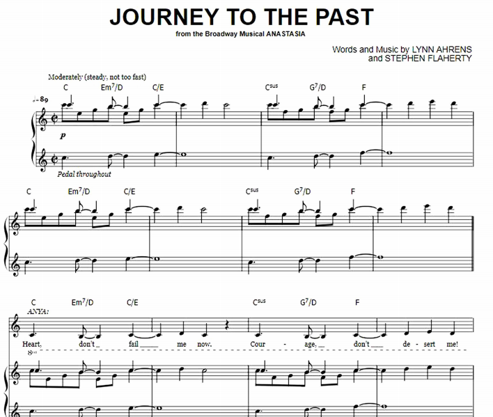 Anastasia - Journey To The Past