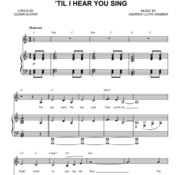 Andrew Lloyd Webber - Til I Hear You Sing