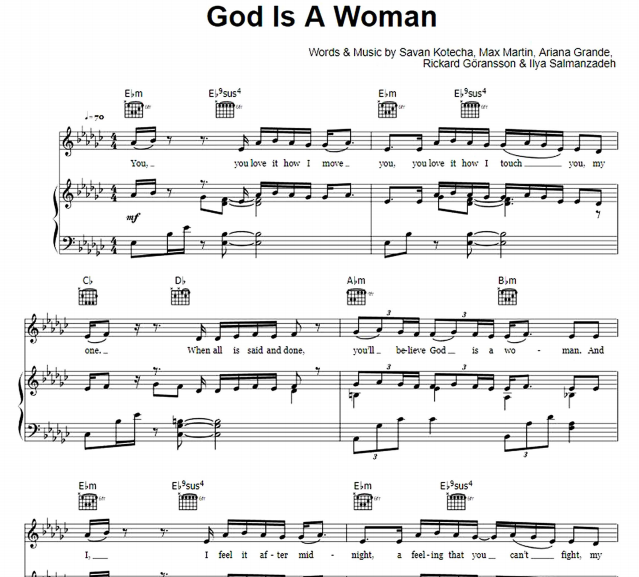 Ariana Grande - God Is A Woman