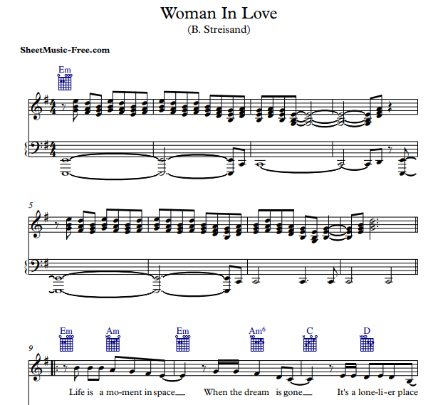 Barbra Streisand - Woman In Love