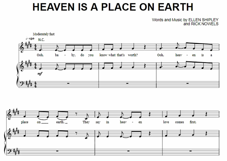 Belinda Carlisle - Heaven Is a Place on Earth