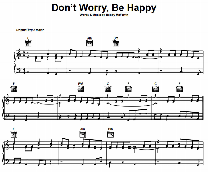 Bobby McFerrin - Don’t Worry Be Happy