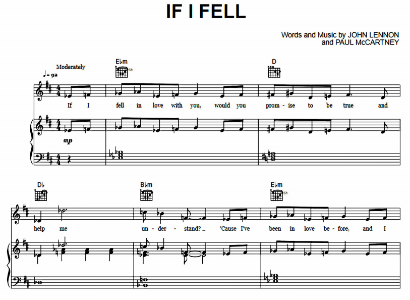 If I Fell