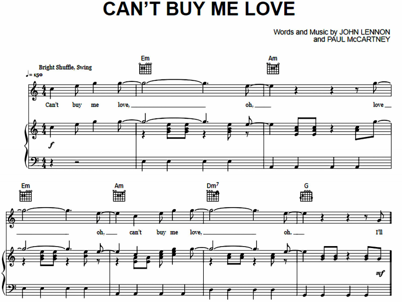 The Beatles - Can’t Buy Me Love