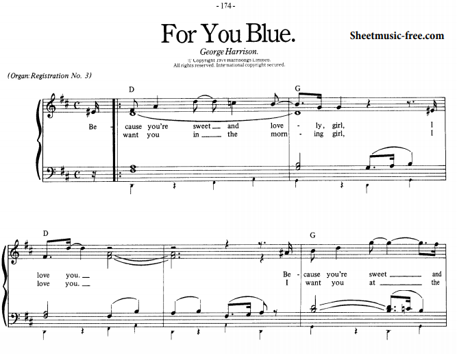 The Beatles For You Blue