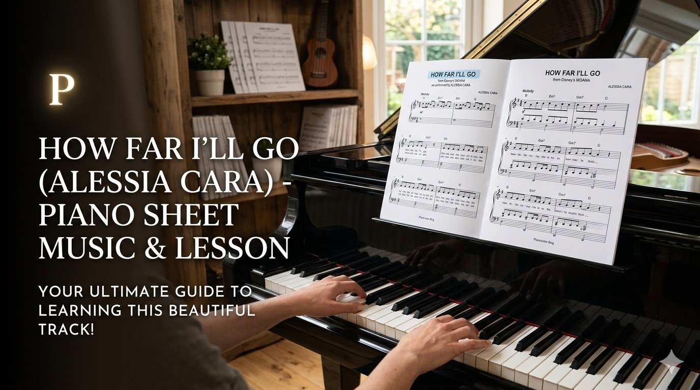 Alessia Cara - How Far I’ll Go Free Sheet Music PDF for Piano 1 Alessia Cara – How Far I’ll Go Free Sheet Music PDF for Piano