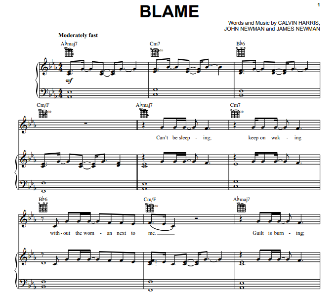 Calvin Harris - Blame