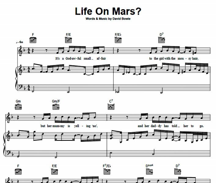 David Bowie - Life On Mars