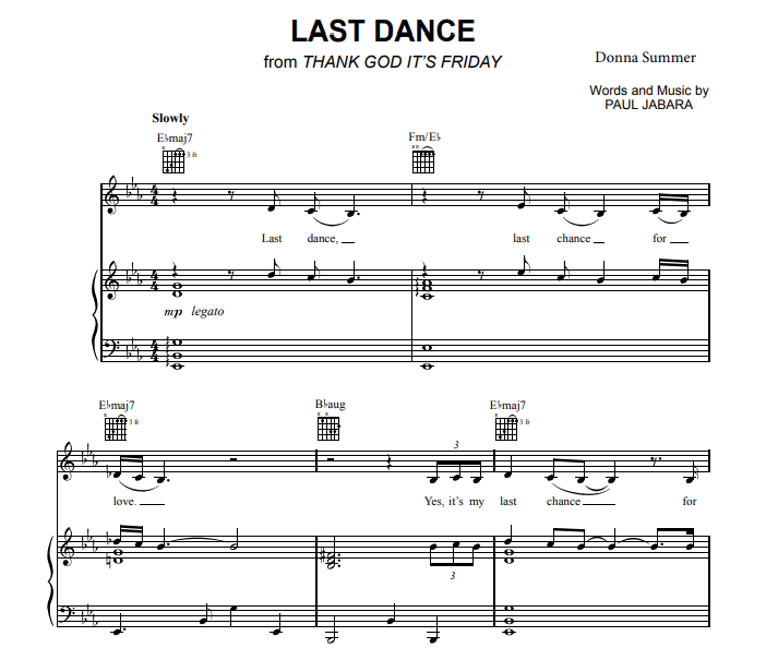 Donna Summer - Last Dance