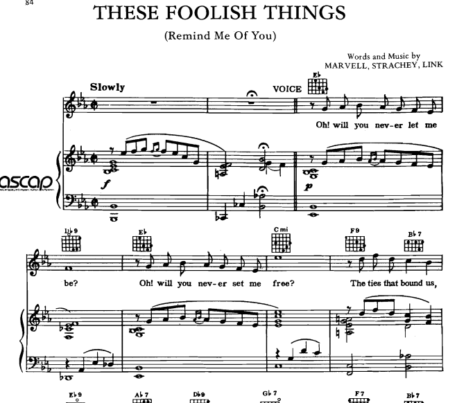 Ella Fitzgerald - These Foolish Things Free Sheet Music PDF for Piano 7 Ella Fitzgerald – These Foolish Things Free Sheet Music PDF for Piano
