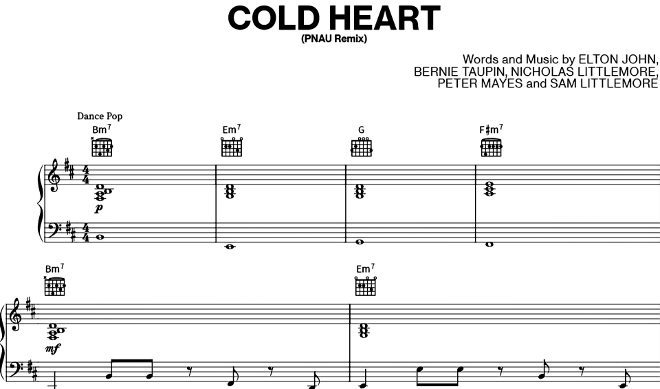 Elton John-Cold Heart
