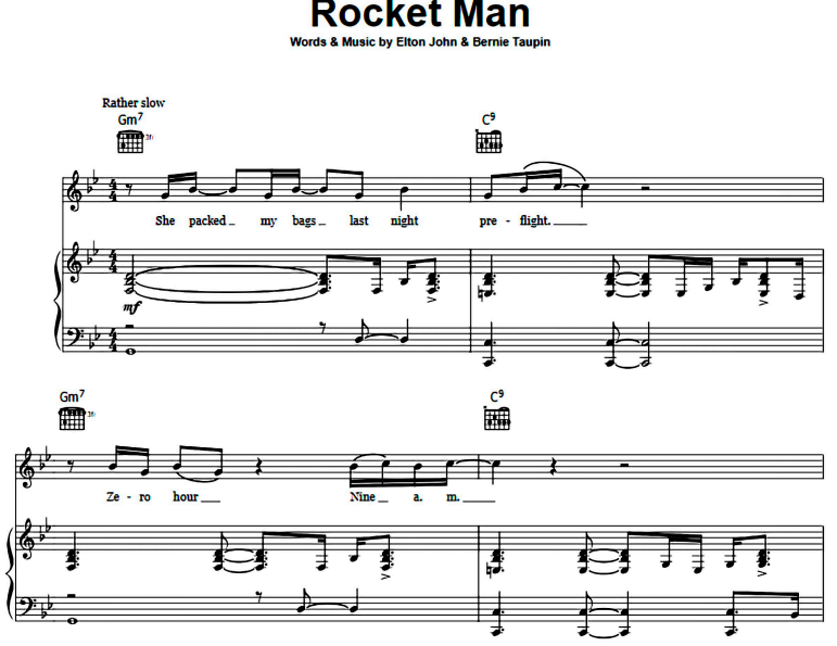 Elton John-Rocket Man