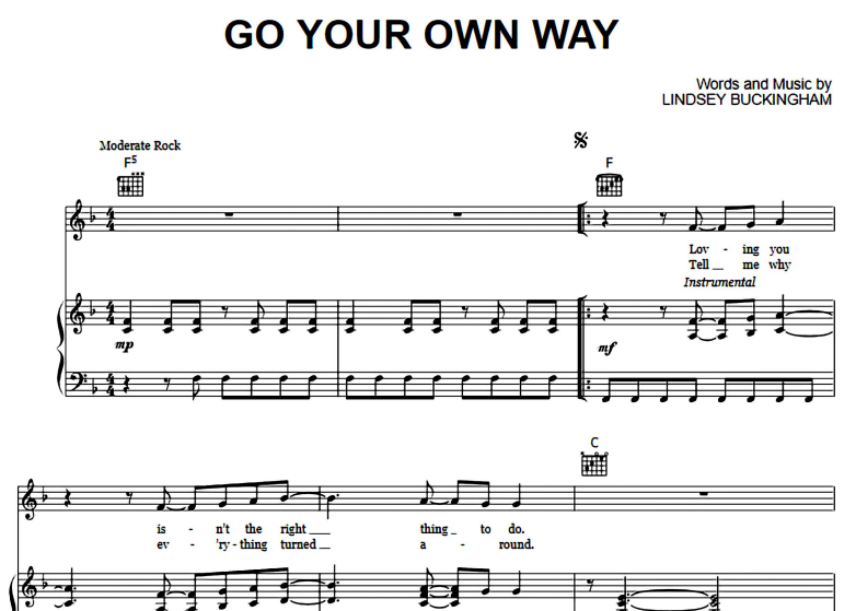 Fleetwood Mac-Go Your Own Way