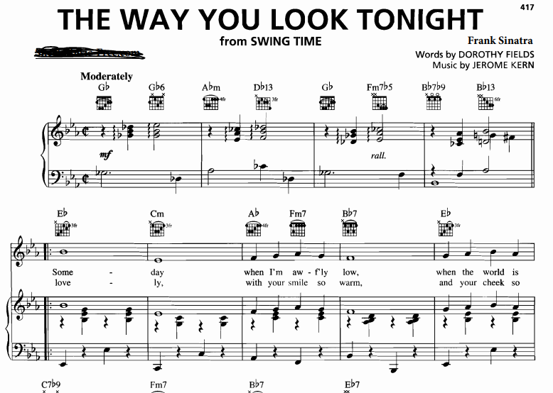 Frank Sinatra-The Way You Look