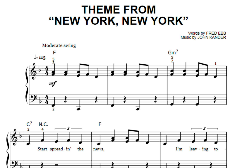 Frank Sinatra-Theme From New York New York