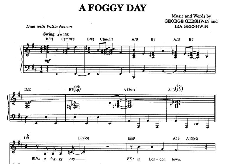 George Gershwin-A Foggy Day