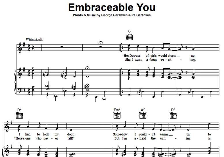 George Gershwin-Embraceable You