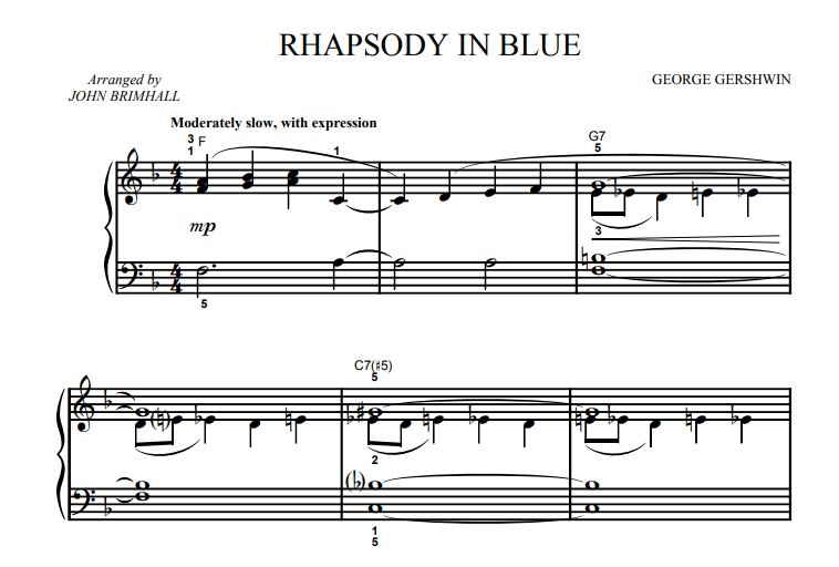 George Gershwin-Rhapsody in Blue
