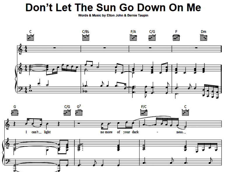 George Michael-Don’t Let The Sun Go Down On Me