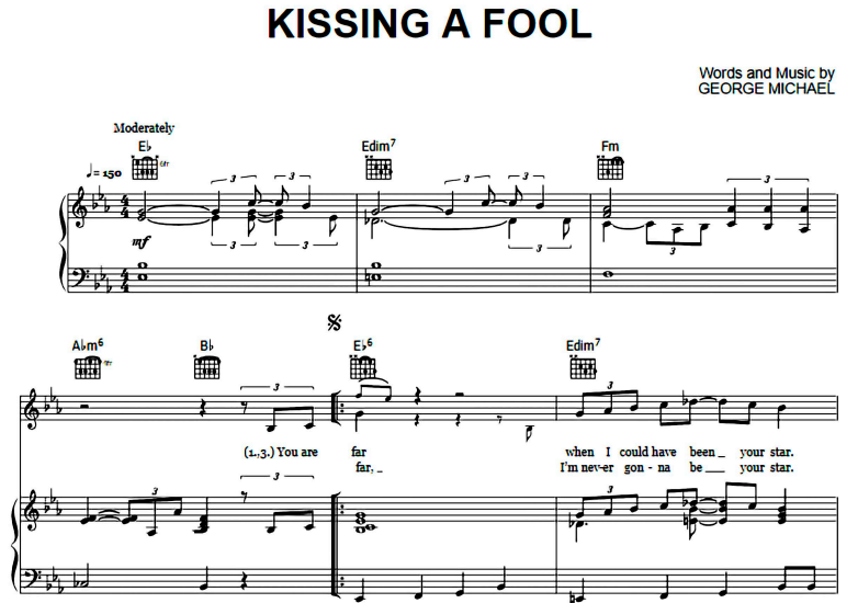 George Michael-Kissing A Fool