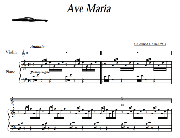 Gounod-Ave Maria