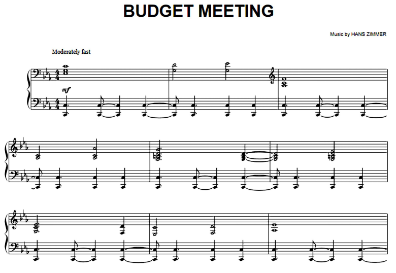 Hans Zimmer-Budget Meeting