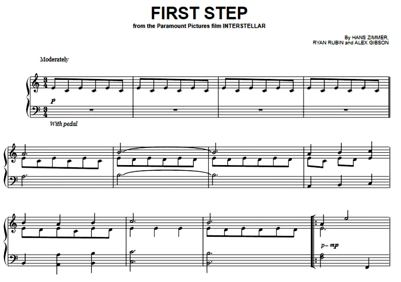 Hans Zimmer-First Step (from Interstellar)
