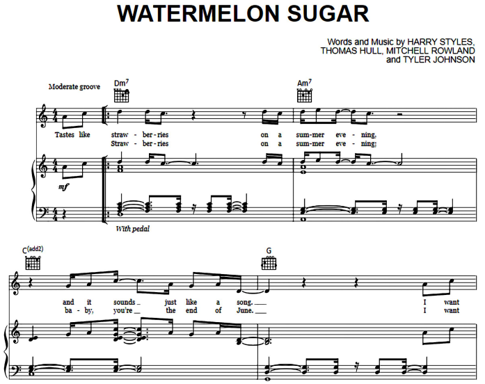 Harry Styles-Watermelon Sugar