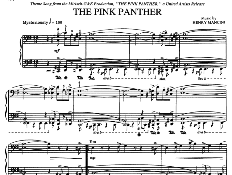 Henry Mancini-Pink Panther