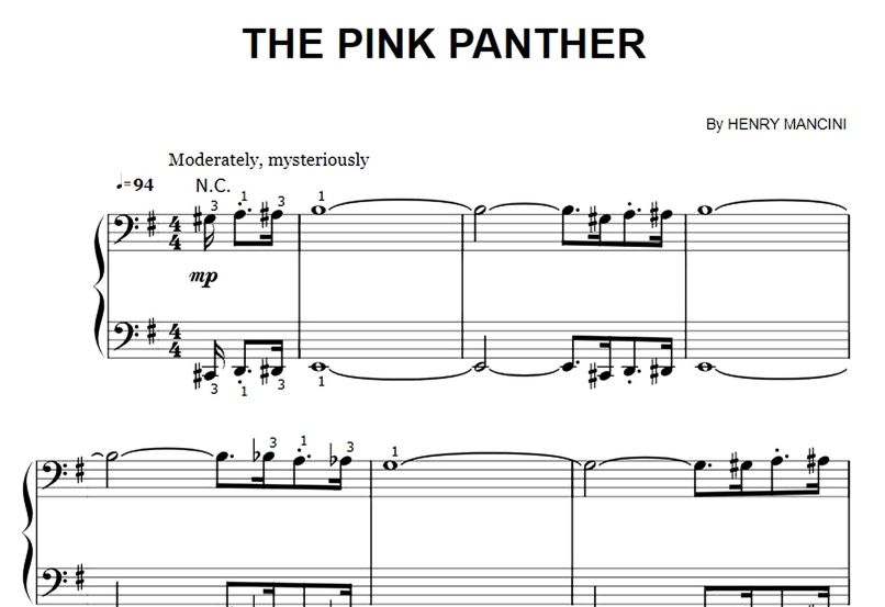 Henry Mancini-The Pink Panther