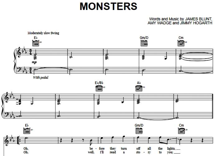 James Blunt-Monsters