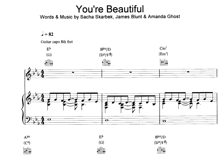 James Blunt-You’re Beautiful