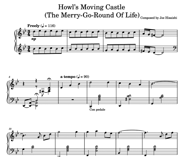 Joe Hisaishi-Howl’s Moving Castle