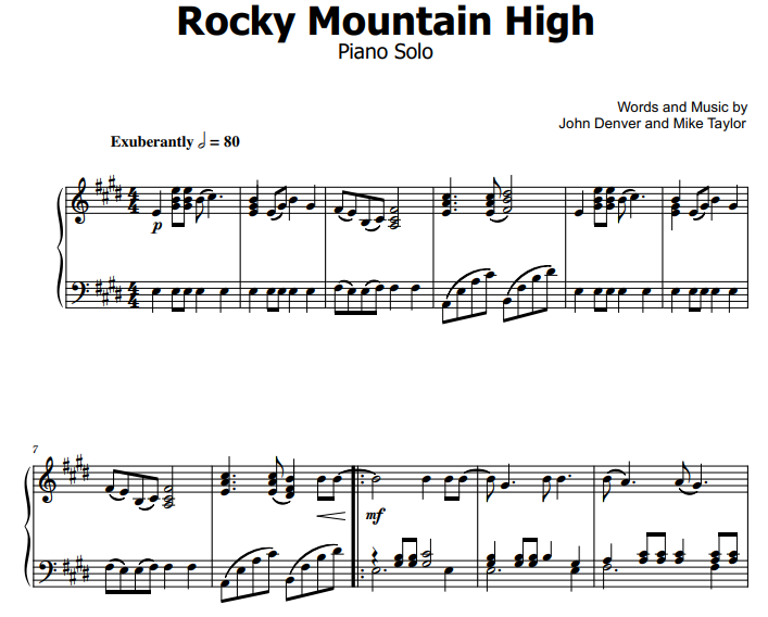 John Denver-Rocky Mountain High