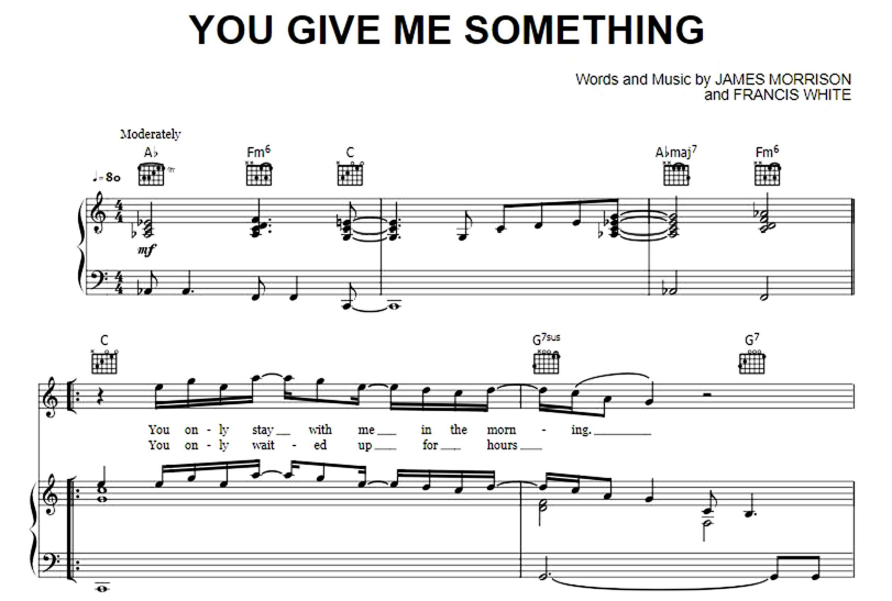James Morrison-You Give Me Something