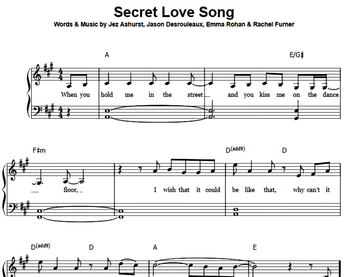 Jason Derulo-Secret Love Song