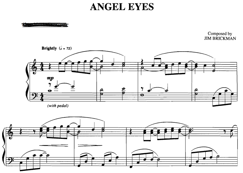 Jim Brickman-Angel Eyes