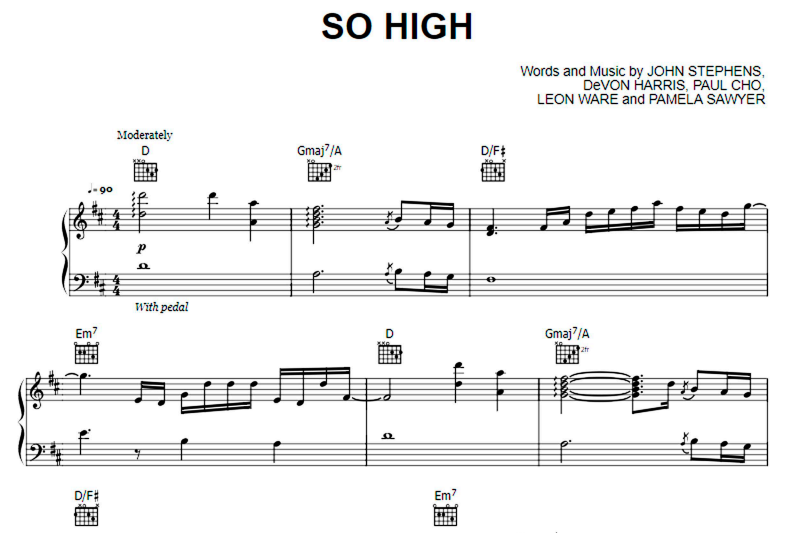 John Legend-So High