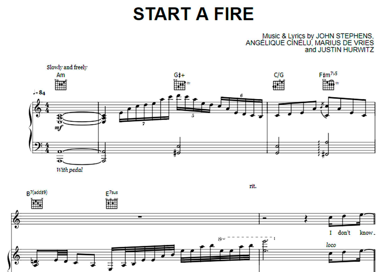 John Legend-Start A Fire