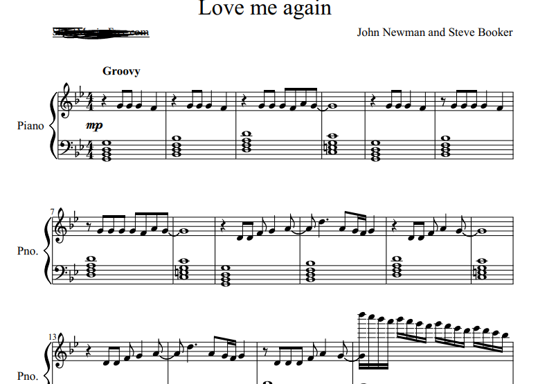 John Newman-Love Me Again