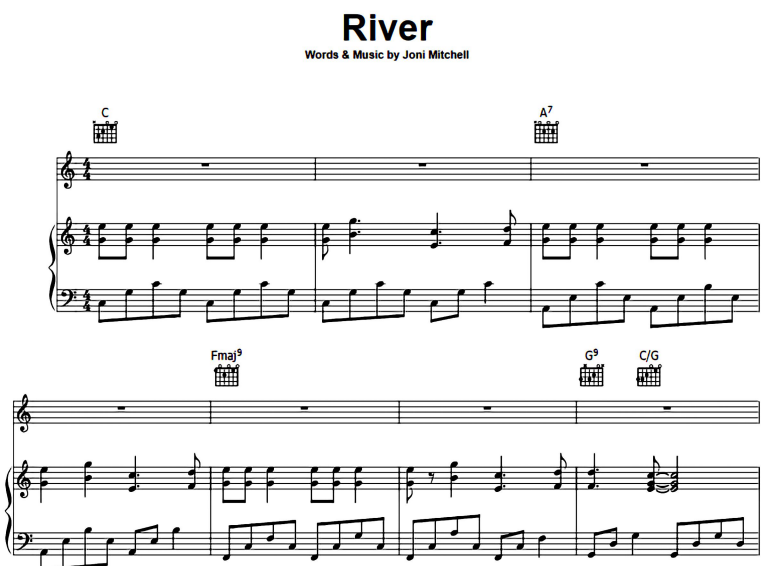 Joni Mitchell-River