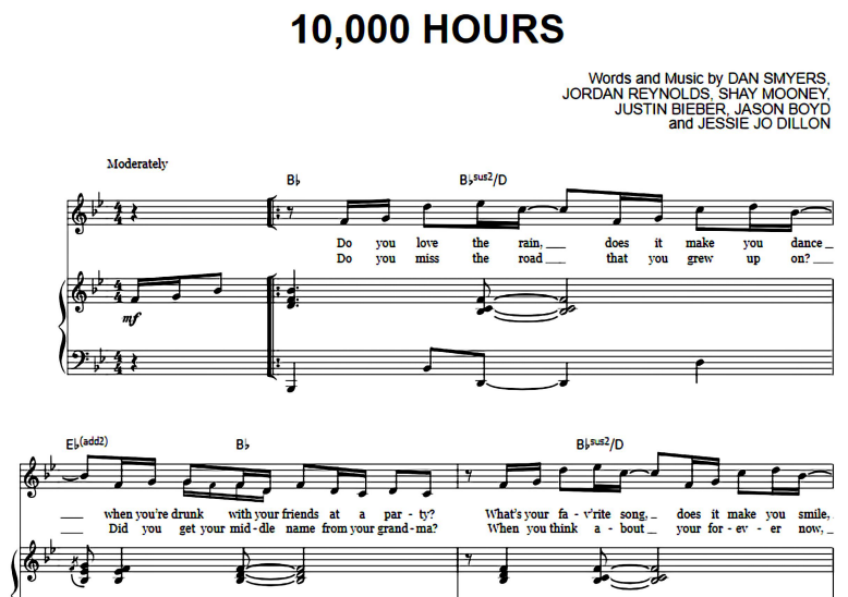 Justin Bieber-10.000 Hours