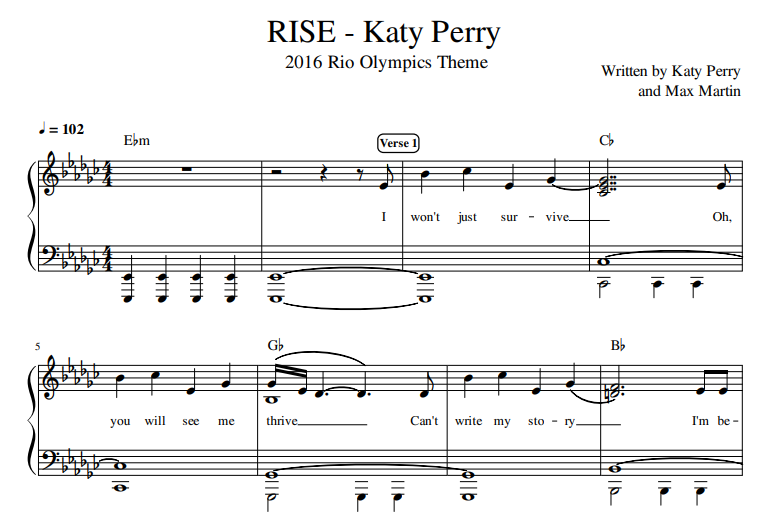 Katy Perry-Rise