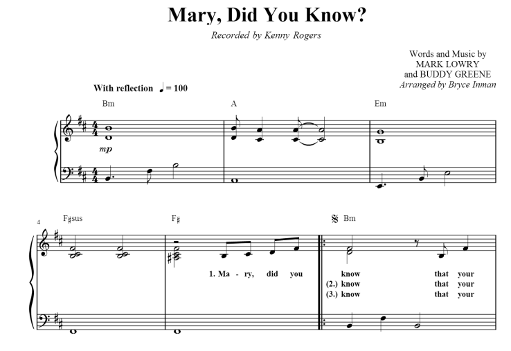 Kenny Rogers-Mary Did You Know