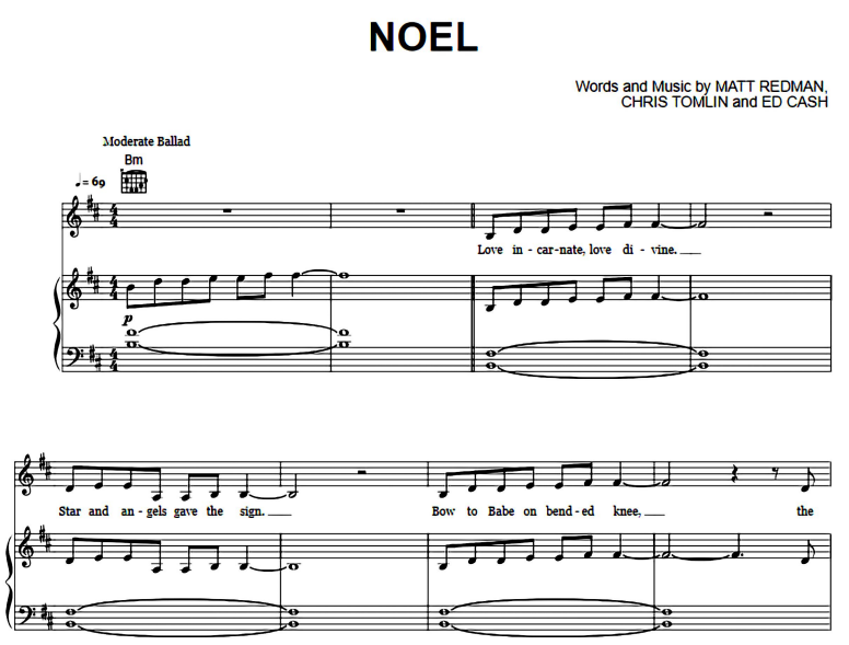 Lauren Daigle-Noel Free Sheet Music PDF for Piano 1 Lauren Daigle-Noel Free Sheet Music PDF for Piano