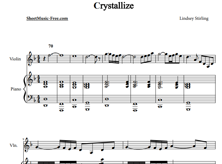 Lindsey Stirling-Crystallize Violin