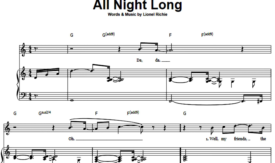 Lionel Richie-All Night Long