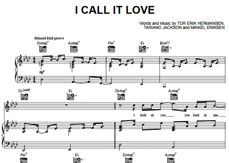 Lionel Richie-I Call It Love Free Sheet Music PDF for Piano