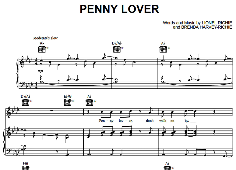 Lionel Richie-Penny Lover