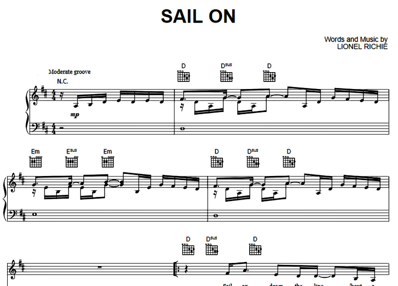 Lionel Richie-Sail On